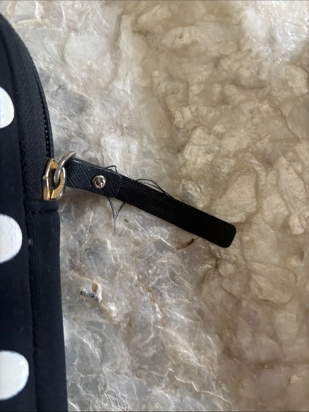 kate spade Black and White Polka Dot Laptop Sleeve